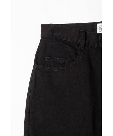 Tostalgic denim pants / black