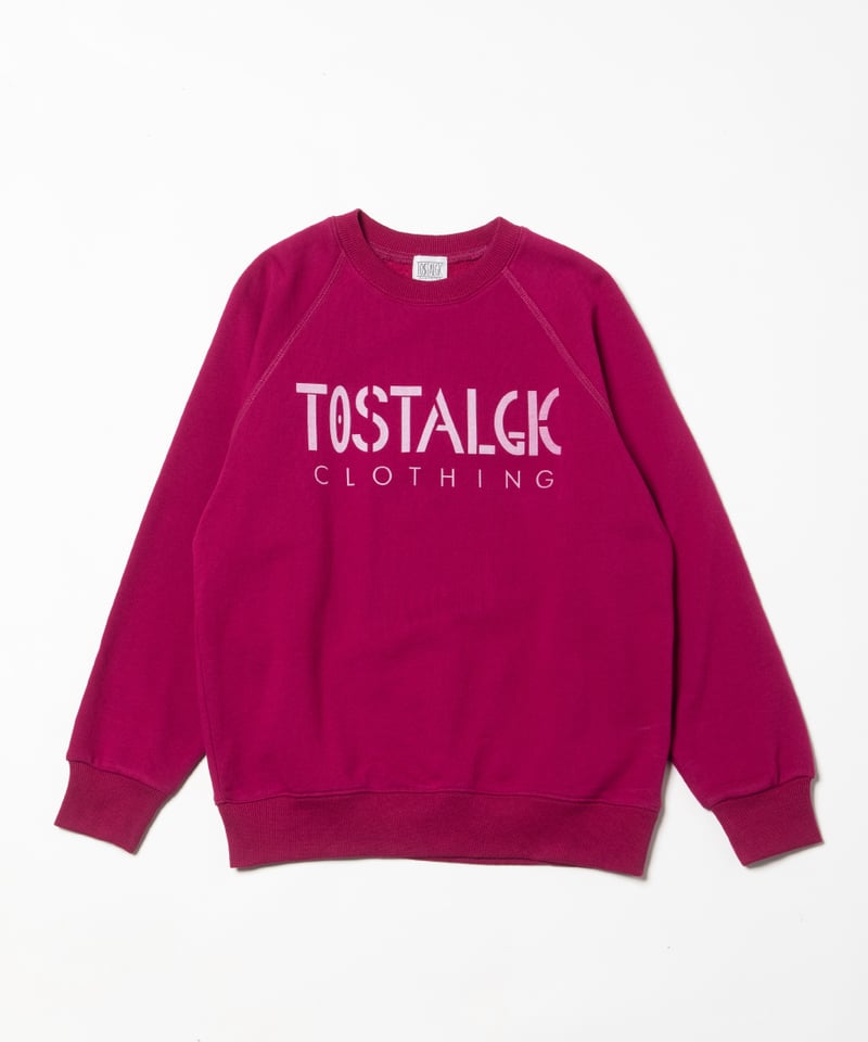 Fitted sweatshirt / pink | Tostalgic Clothing