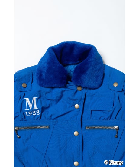 Mickey flight jacket(kids) / purple