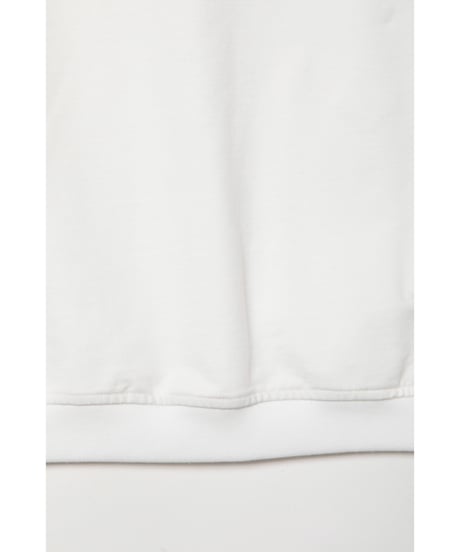 Bottouns sweat shirt / white