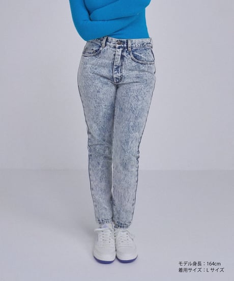 Tostalgic denim pants / acid wash