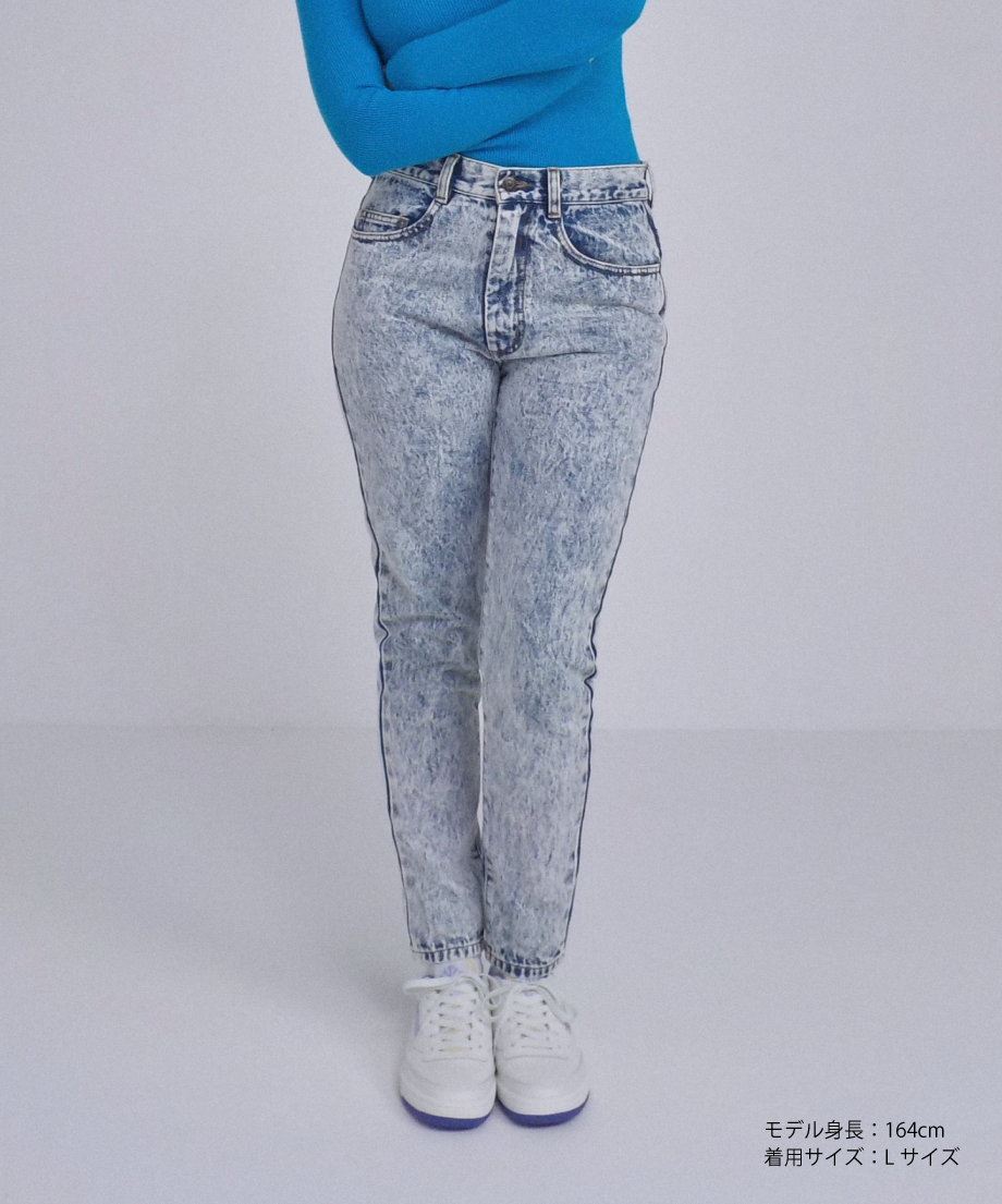Tostalgic denim pants / acid wash | Tostalgic C