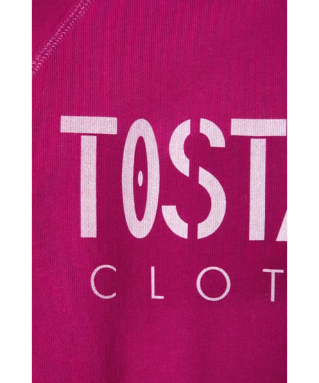Fitted sweatshirt / pink