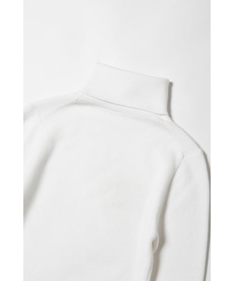 Turtle knit / white