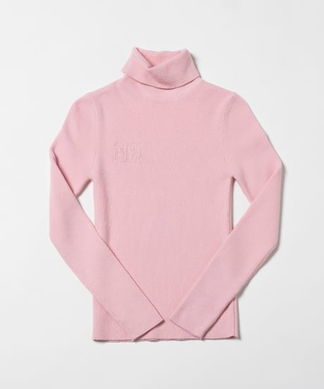 Turtle knit / pastel pink