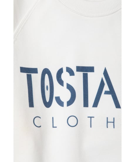 Fitted sweatshirt / white