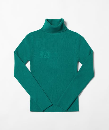 Turtle knit / green