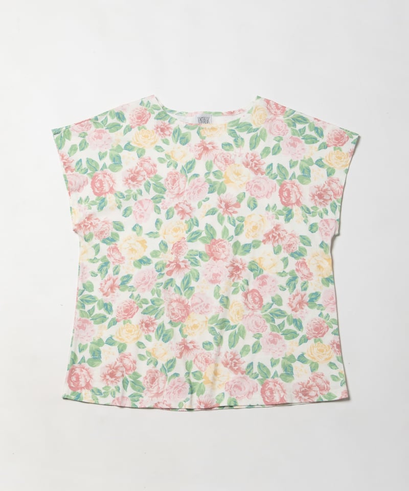 Boat neck floral tee / floral | Tostalgic Clothing