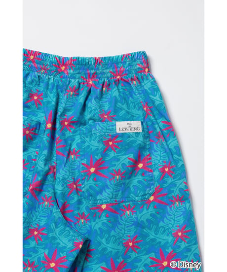 Jungle summer half pants / green [ Shipped in early Jul. ]
