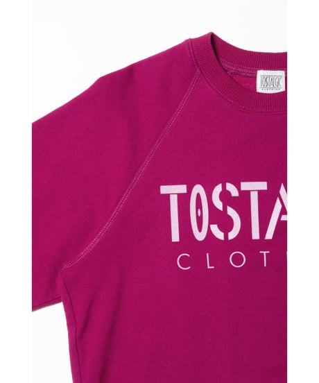 Fitted sweatshirt / pink