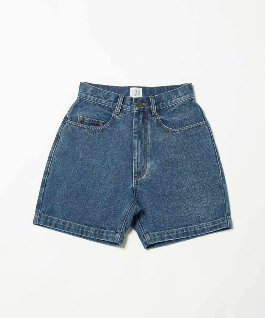 Denim half pants / blue | Tostalgic Clothing Denim half pants / blue | Tostalgic Clothing
