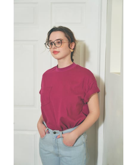 Tostalgic pocket tee / pink