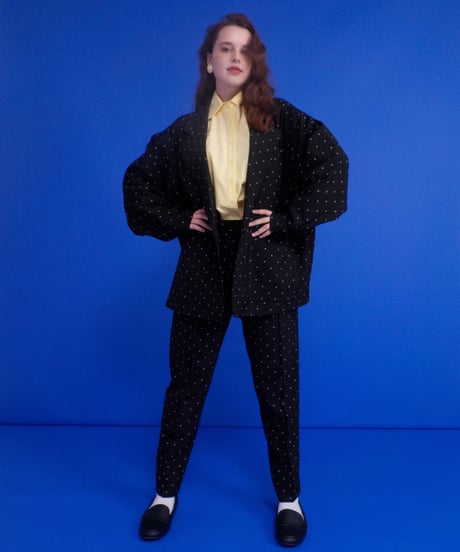Slacks pants / polka dots