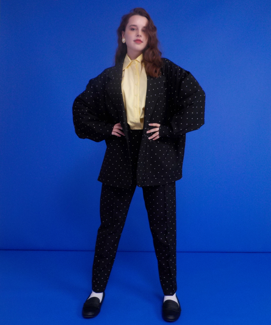 Slacks pants / polka dots | Tostalgic Clothing 