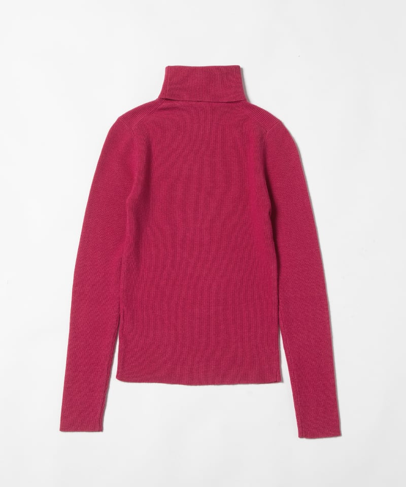 トップス Tostalgic clothing Cable sweater Turtle knit / pink | Tostalgic Clothing