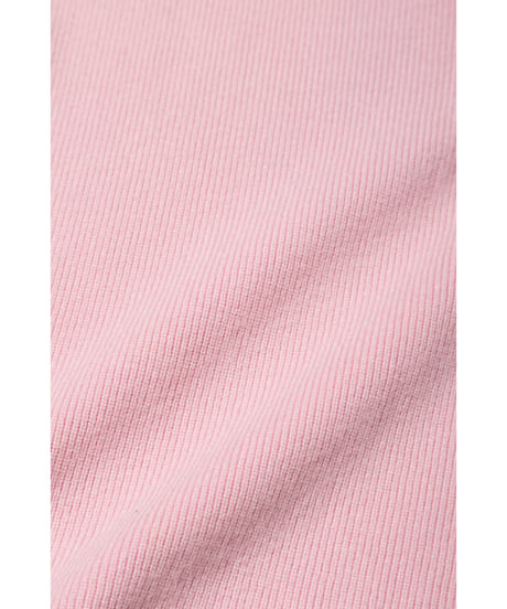 Turtle knit / pastel pink