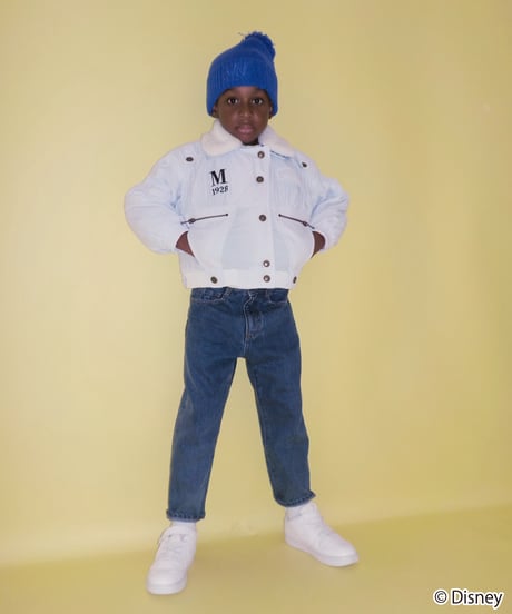 Mickey flight jacket(kids) / white