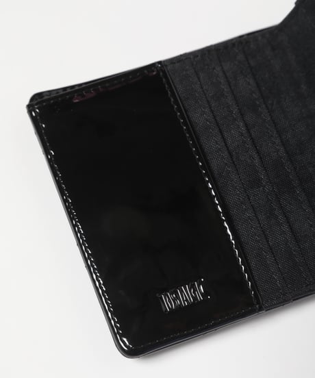 Quilted candies wallet / black