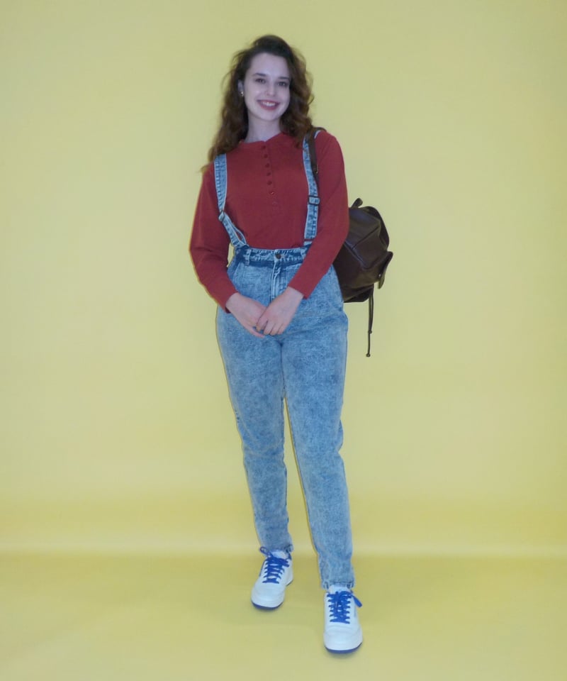 Salopette jeans / acid wash | Tostalgic Clothing