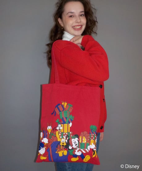 Disney holiday bag / red