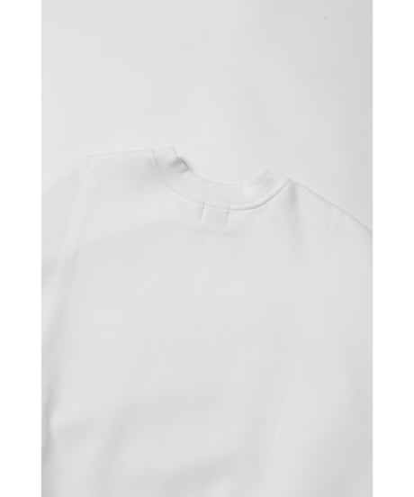 Palm tree sweatshirt / white