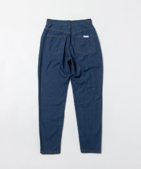 Soft denim pants / dark blue