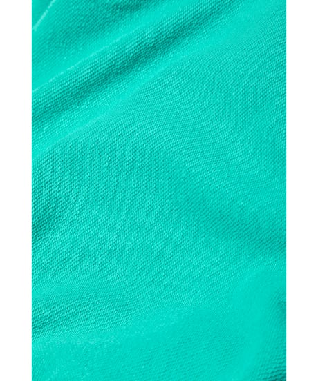 Fitted sweatshirt / blue green