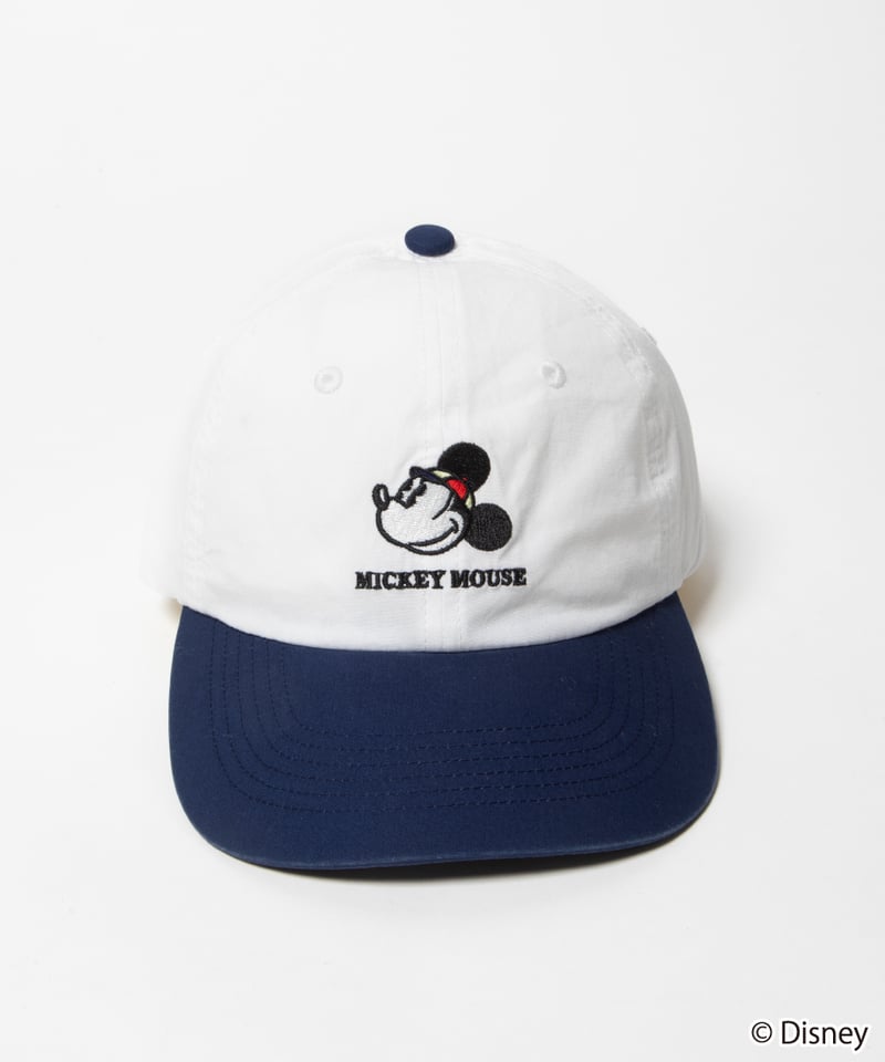 Mickey cap / white×navy［ Shipped in mid-Oct.］ |