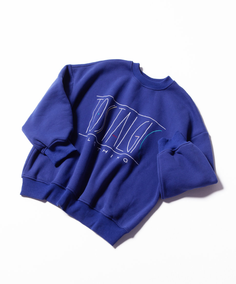 Tostalgic sweatshirt / navy | Tostalgic Clothing