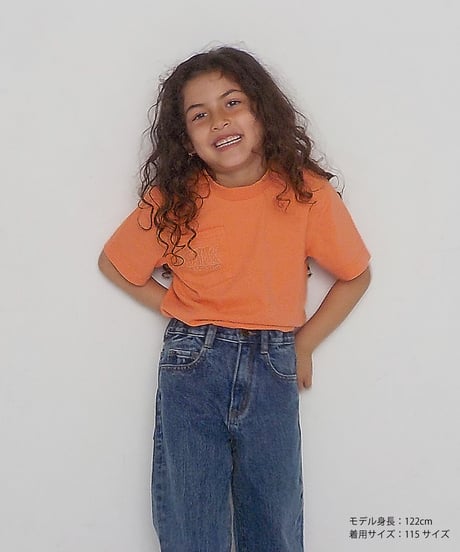 Tostalgic pocket tee (Kids) / orange