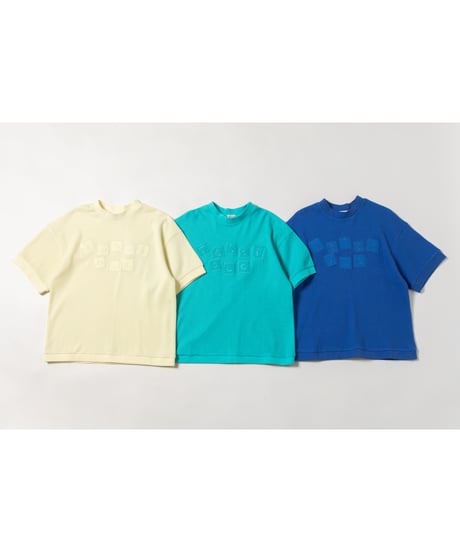 Waffle logo tee / purple