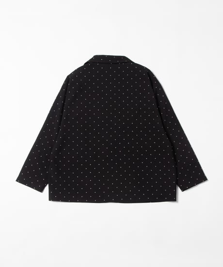 Oversized jacket / polka dots