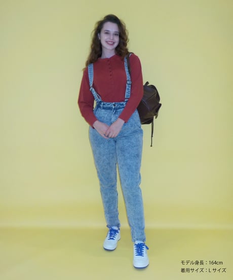 Salopette jeans / acid wash