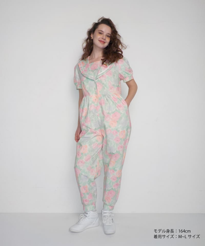Floral rompers / floral | Tostalgic Clothing