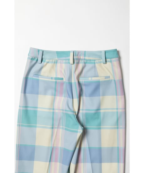 Slacks pants / checked