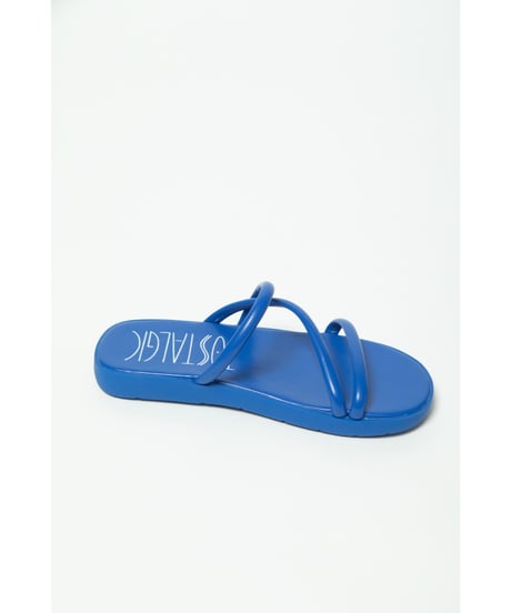 Flip flops / purple blue