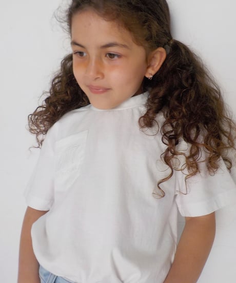 Tostalgic pocket tee (Kids) / white