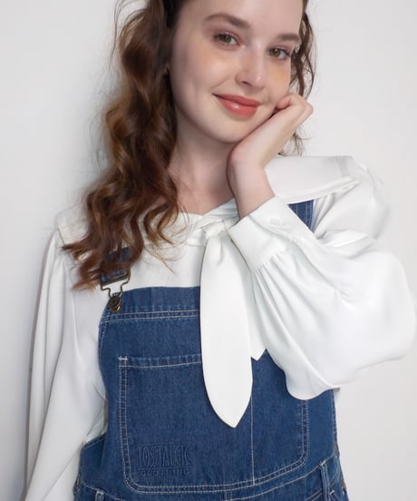 Denim overall / blue
