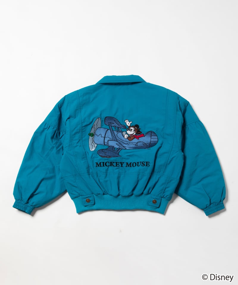 Mickey flight jacket / green | Tostalgic Clothing