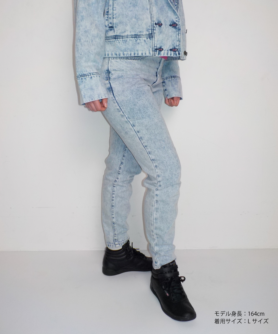 Tostalgic denim pants / acid wash | Tostalgic C