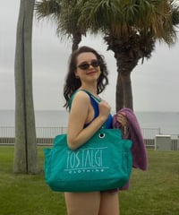 Beach bag / green