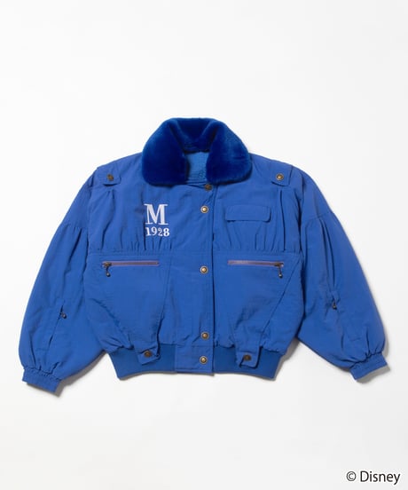 Mickey flight jacket / purple