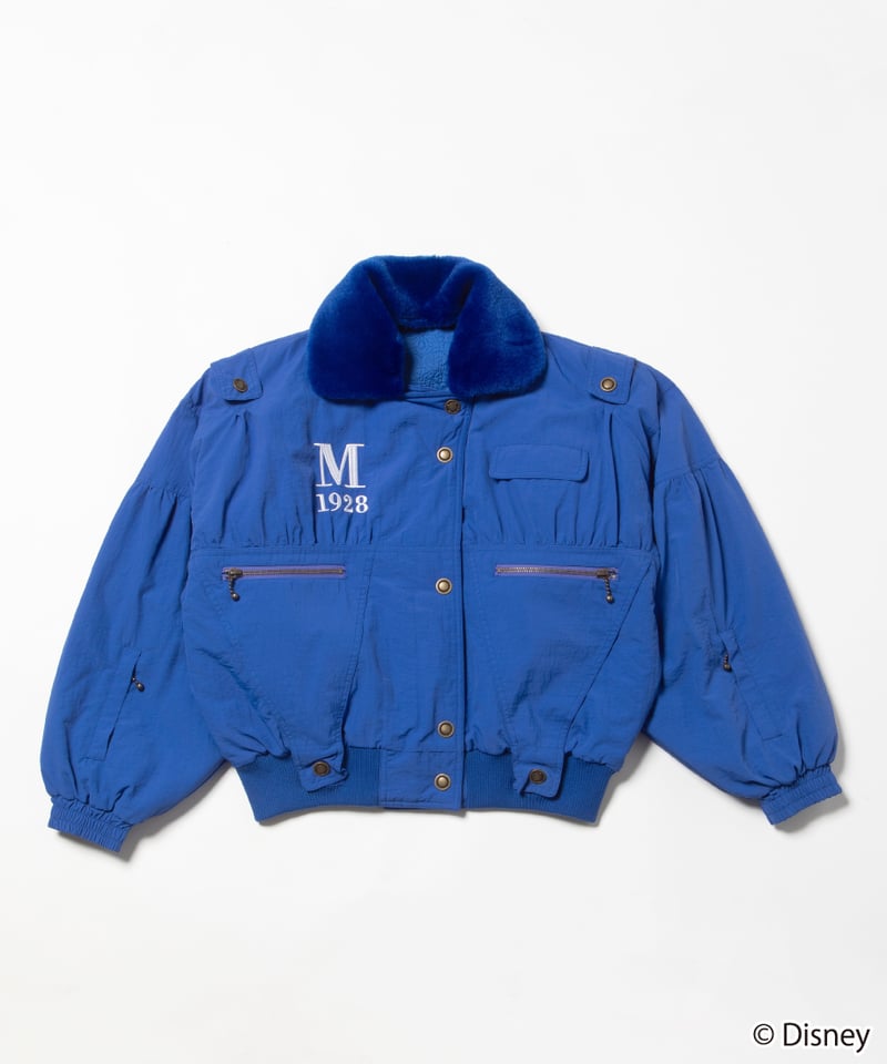 ジャケット・アウター mickey Mickey flight jacket / purple［ Shipped in late
