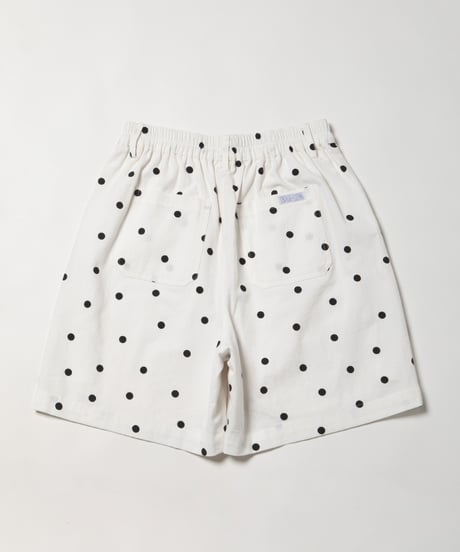 Summer half pants / polka dots