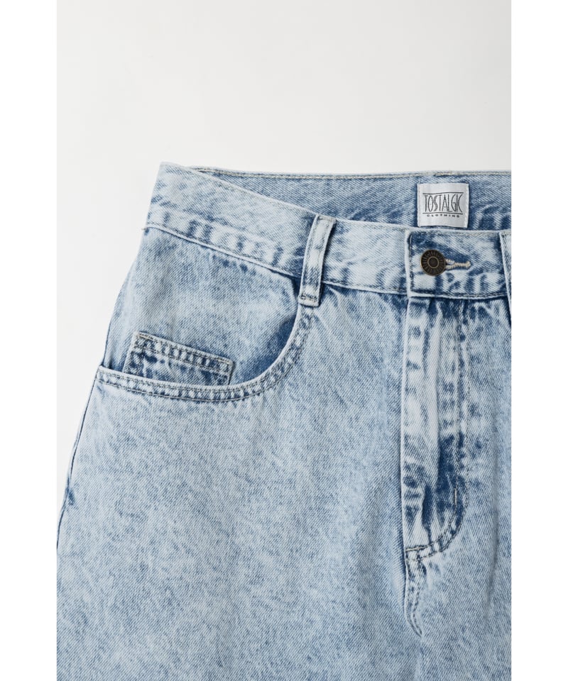 Tostalgic denim pants / acid wash | Tostalgic C