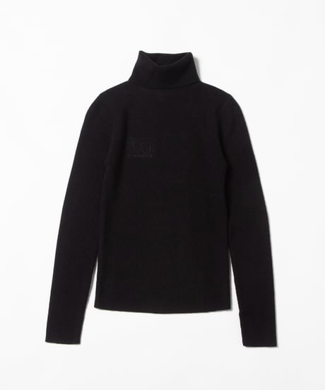 Turtle knit / black