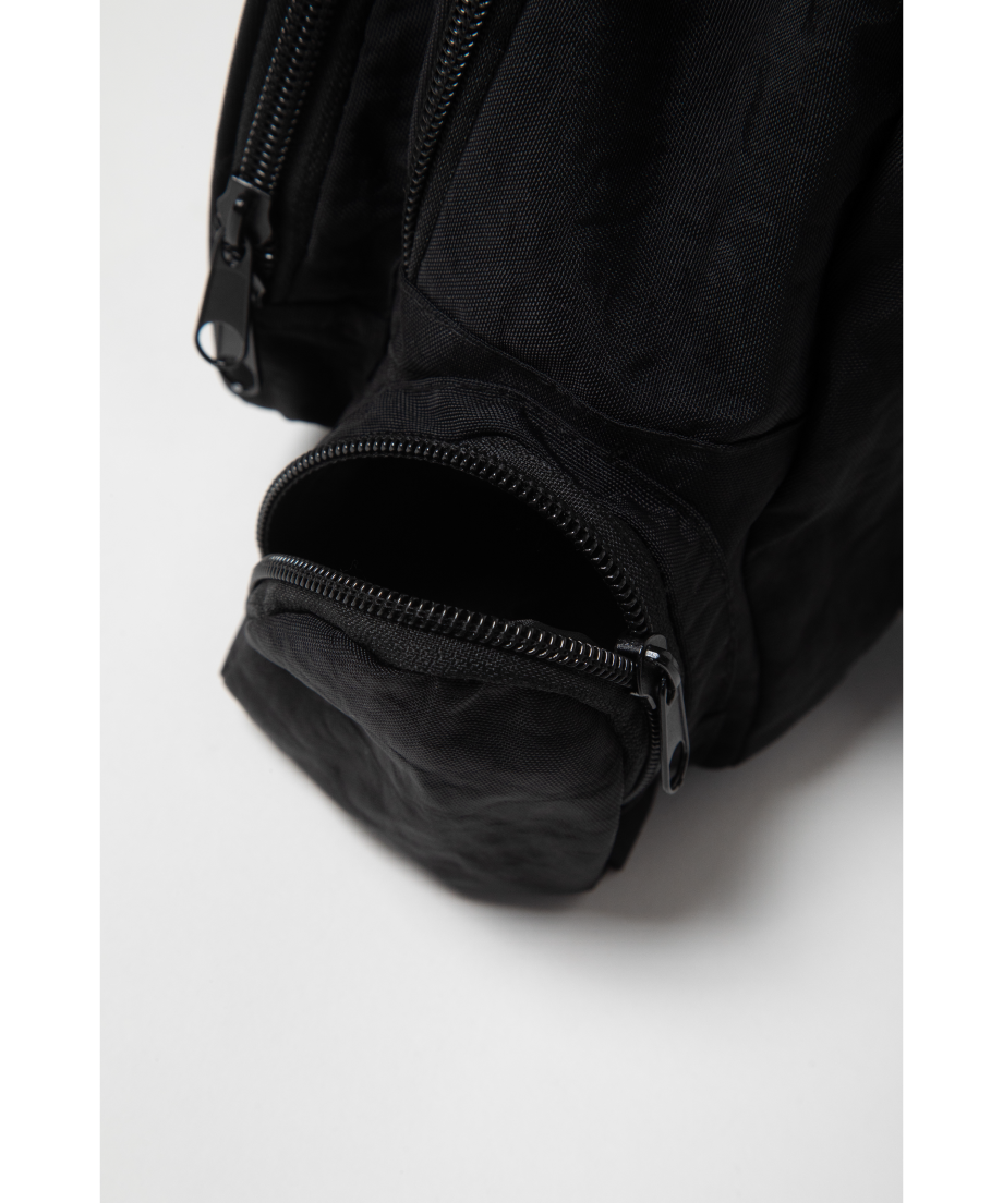 TOSTALGIC CLOTHING ボディバッグ 黒 Mini backpack / black | Tostalgic Clothing