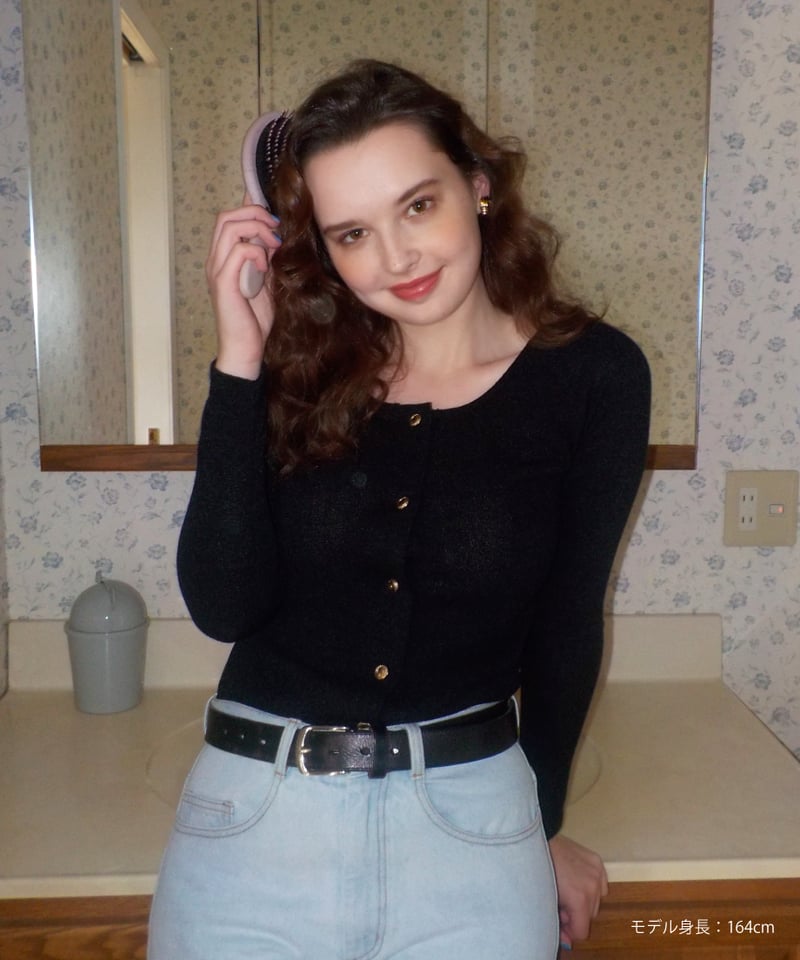 TOSTALGIC CLOTHING Decorte tops BLACK