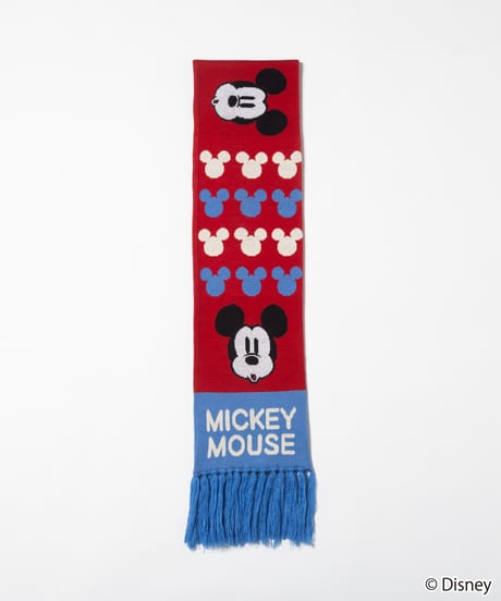 Mickey Mouse scarf  / red