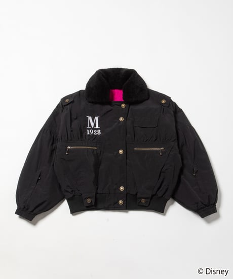 Mickey flight jacket / black